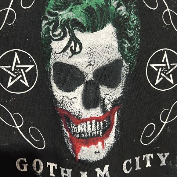 🔥Batman THE JOKER Crazy Sane Graphic - PERFECT -Halloween Horror - not Vintage - Picture 4 of 6